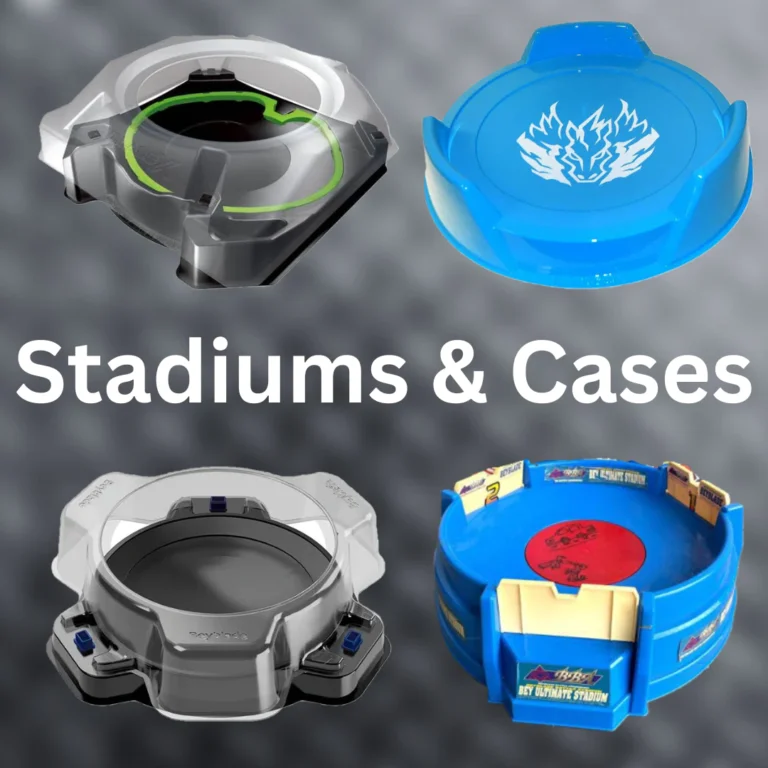Beyblade stadiums and battle arenas